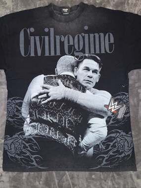 Civil Regime x WWE John Cena Vintage Wash Graphic T-Shirt
